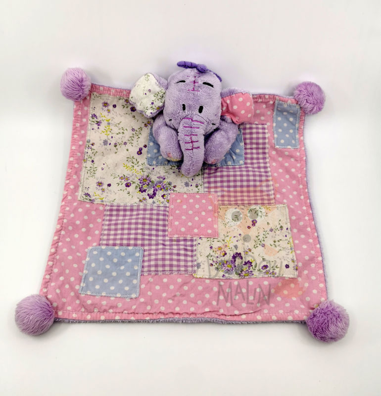  - elefant the elephant - comforter purple pink 25 cm 